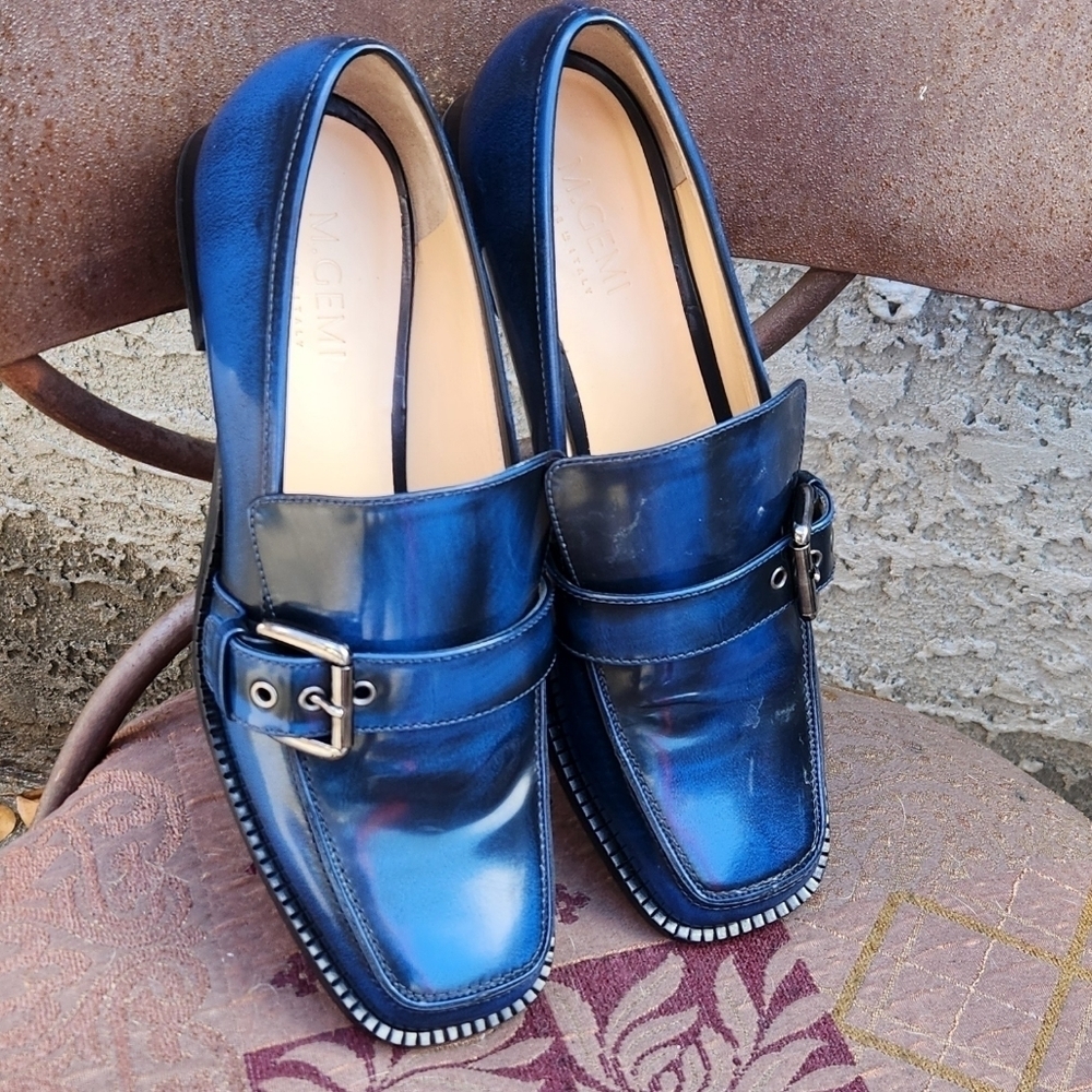 Women's Blue Loafers